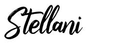 Stellani font