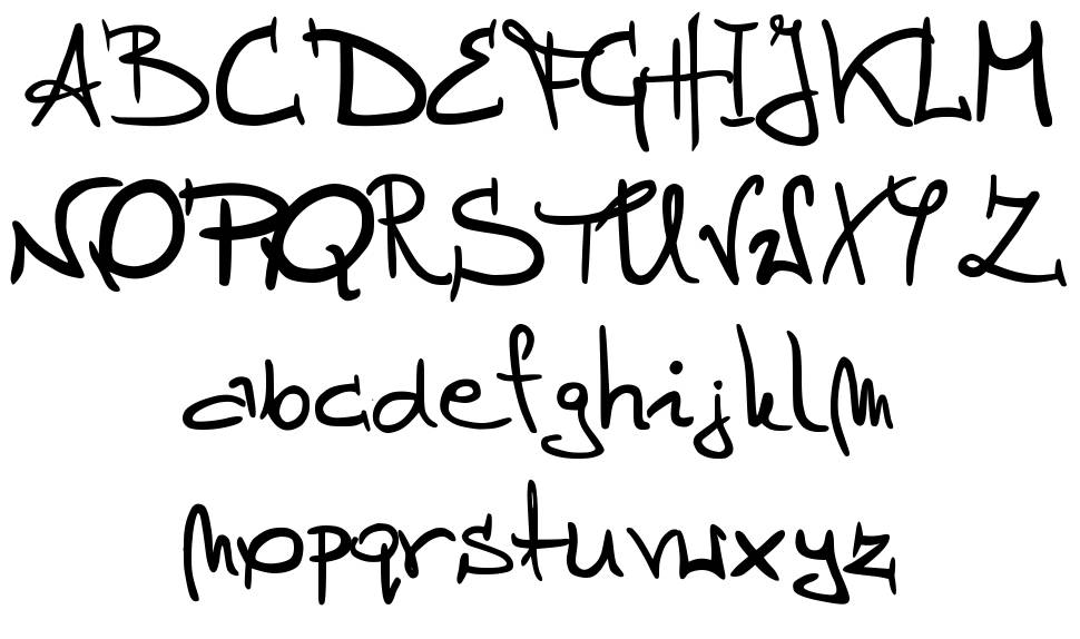 Stellina font specimens