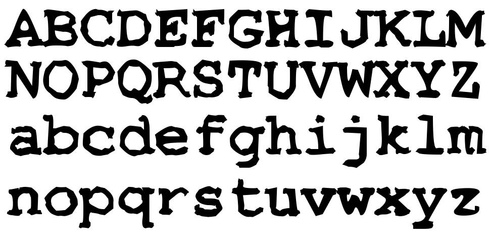 Stempel フォント 標本
