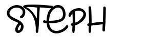 Steph font