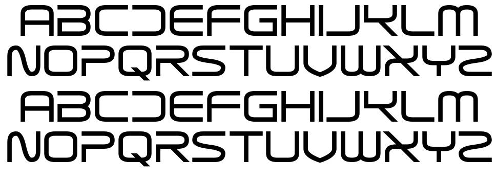 Sterilict font specimens