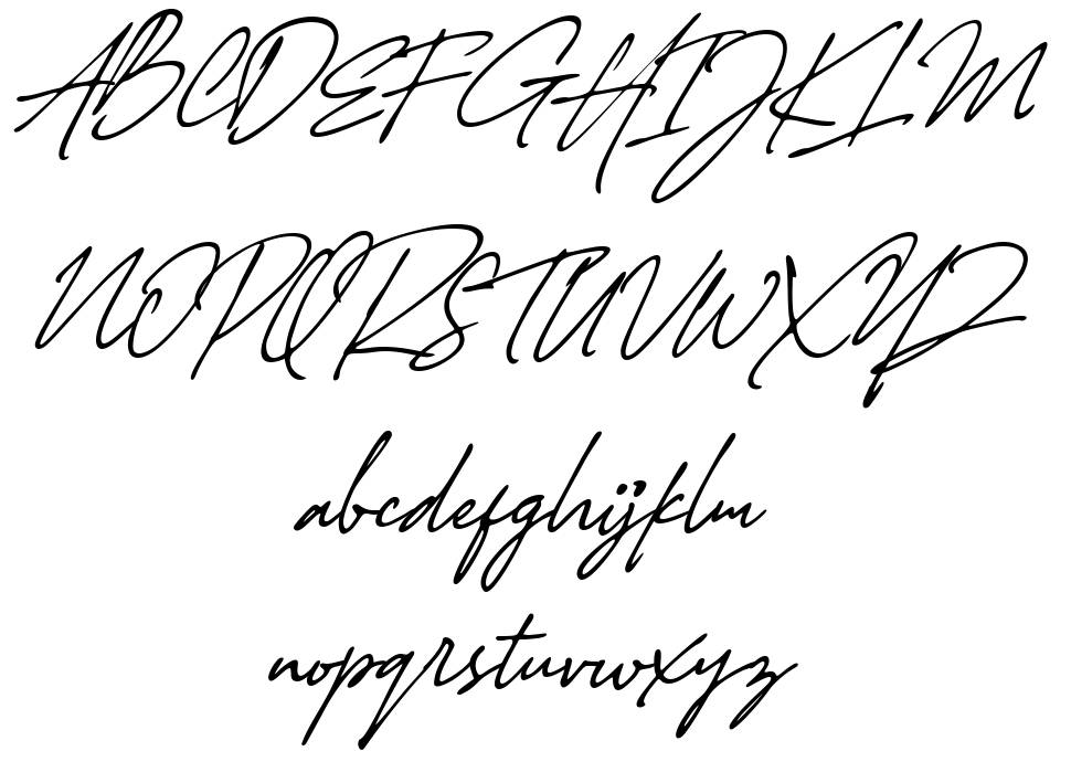 Sterling Heights font specimens