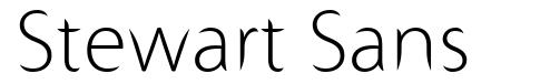 Stewart Sans 字形