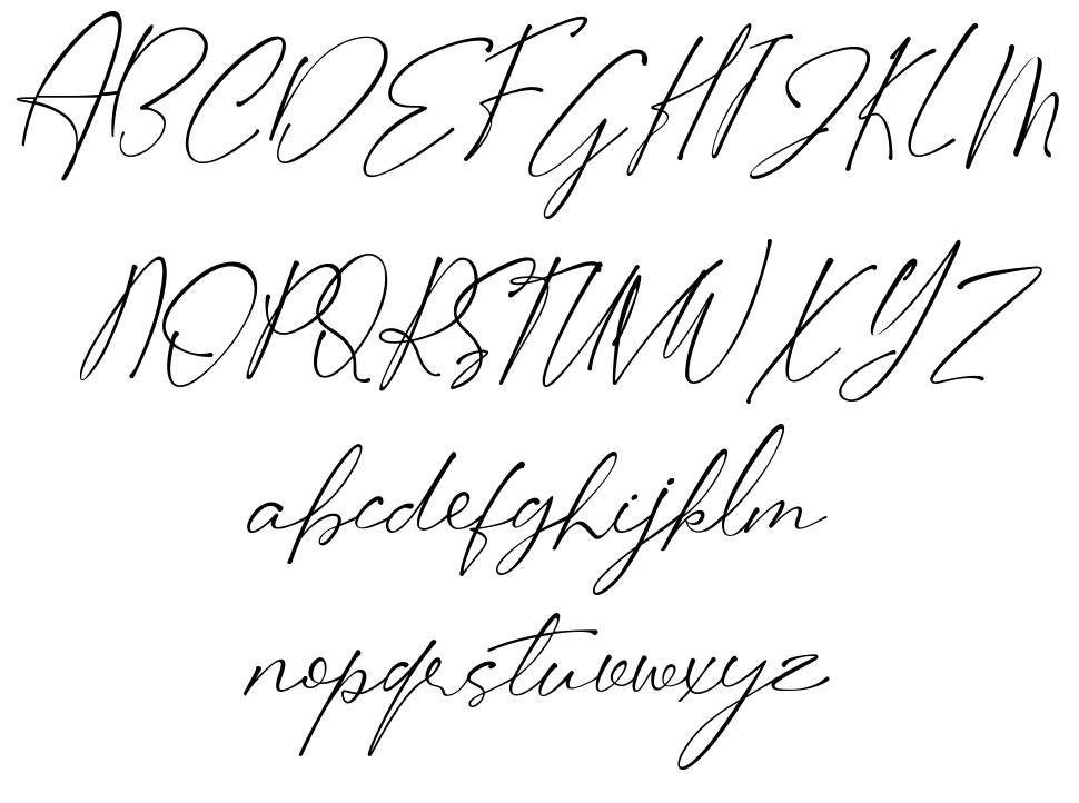 Stifora font Örnekler