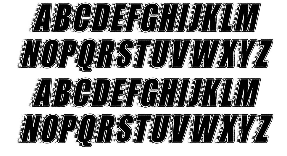 Stockcar font