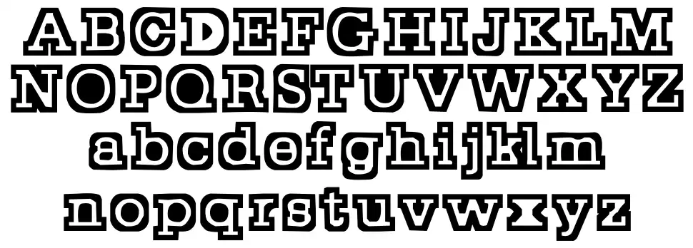 Stockyfont specimens
