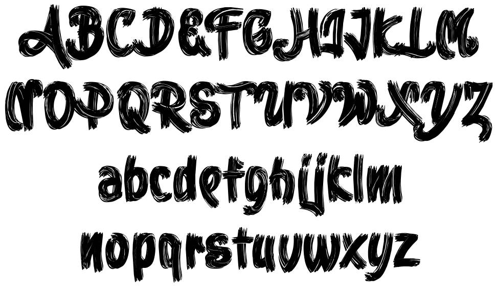Stoica Brush font Örnekler