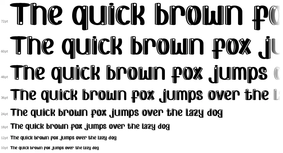 Story Artfont waterfall