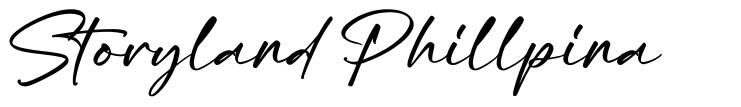 Storyland Phillpina шрифт