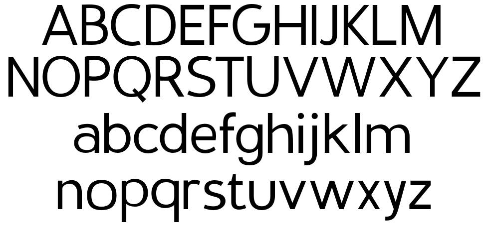 Stovia font Örnekler