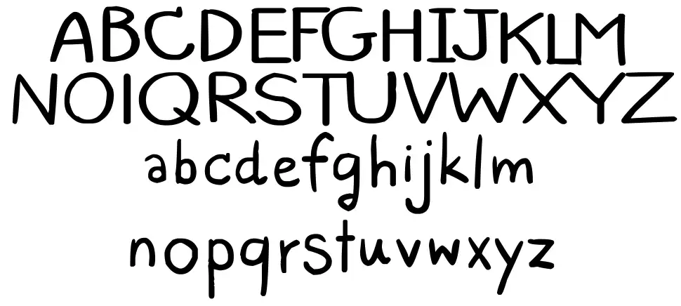 Straight & Narrowfont specimens