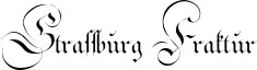Strassburg Fraktur