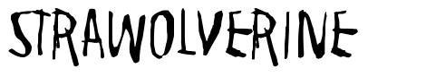 Strawolverine шрифт