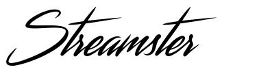 Streamster font