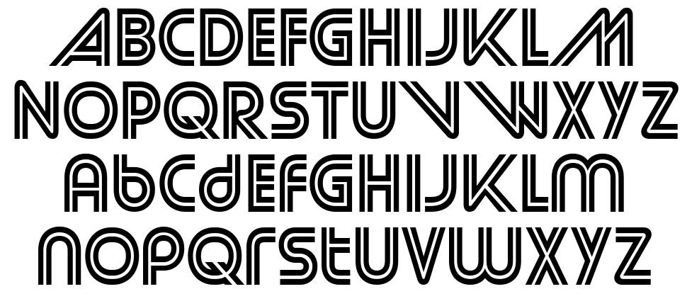 Street Cred font specimens