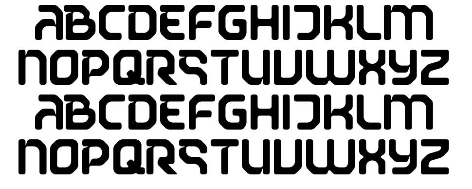 Street Movement font specimens