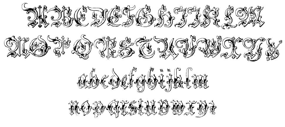 Strelsau フォント 標本