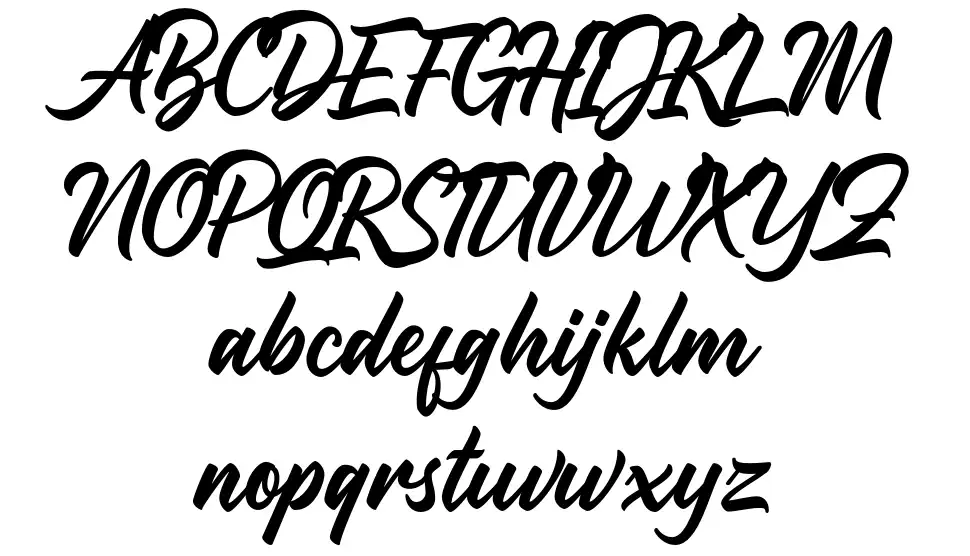 Strengthenfont specimens