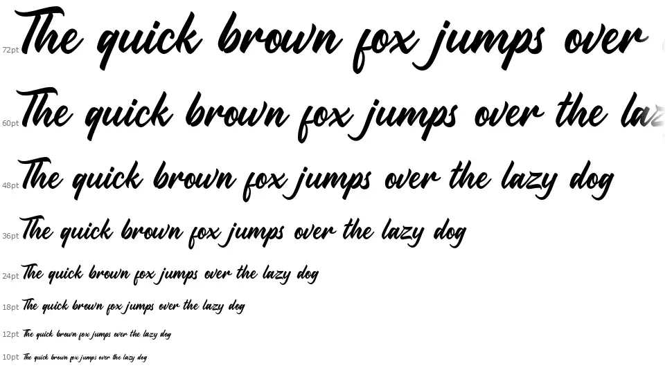 Strengthenfont waterfall