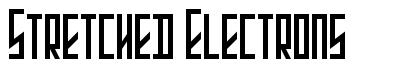 Stretched Electrons font
