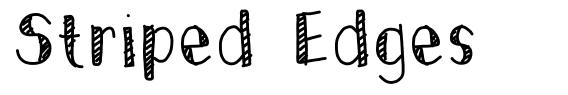 Striped Edges 字形