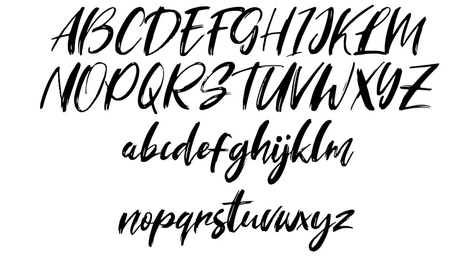 Striverxfont specimens