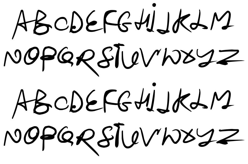 Stroketastic フォント 標本