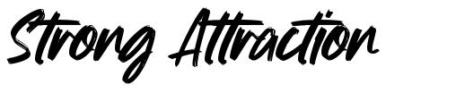 Strong Attraction font