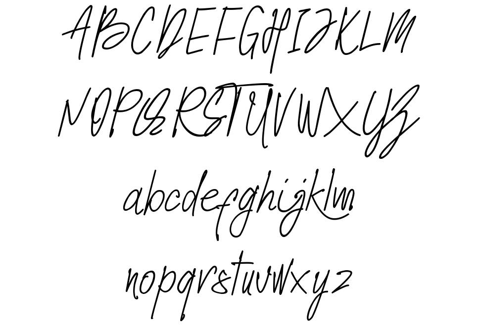 Sttorylink font Örnekler