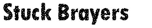 Stuck Brayers шрифт