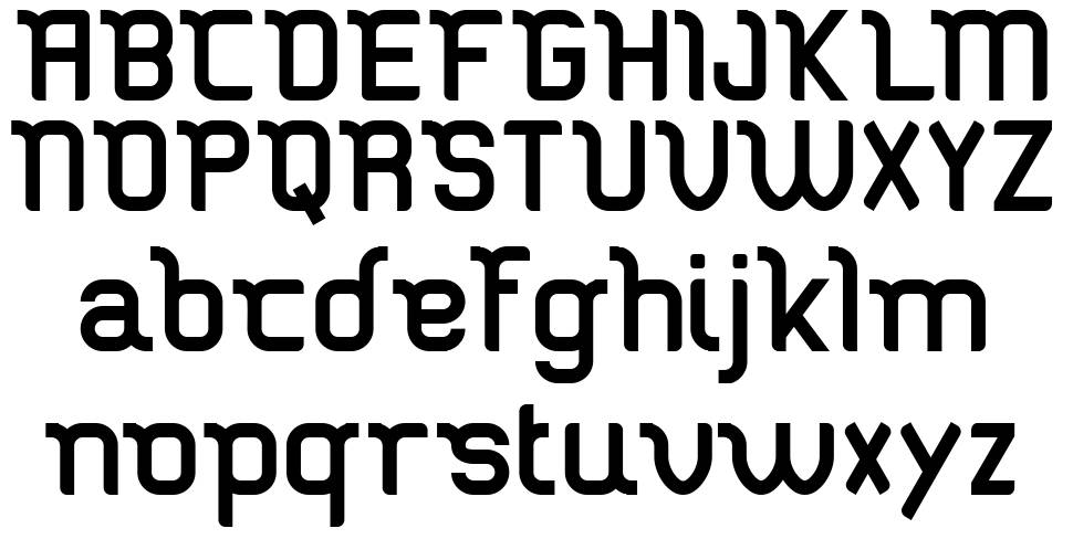 Stucker font specimens