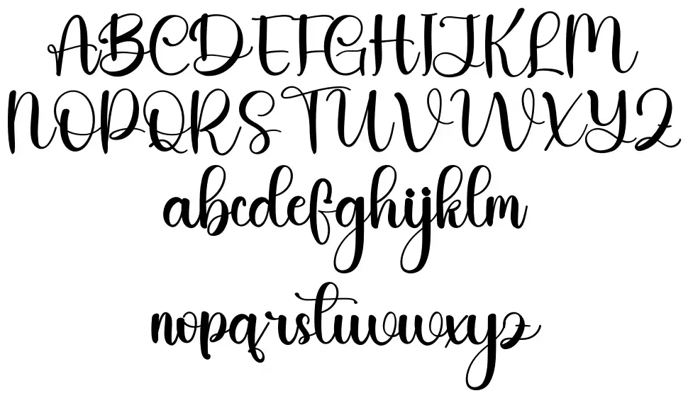 Study font Örnekler