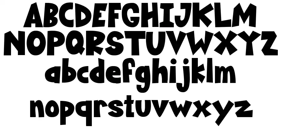 Stupendous Jackfont specimens