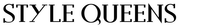 Style Queens font
