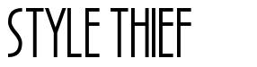 Style Thief font
