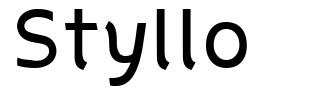 Styllo 字形
