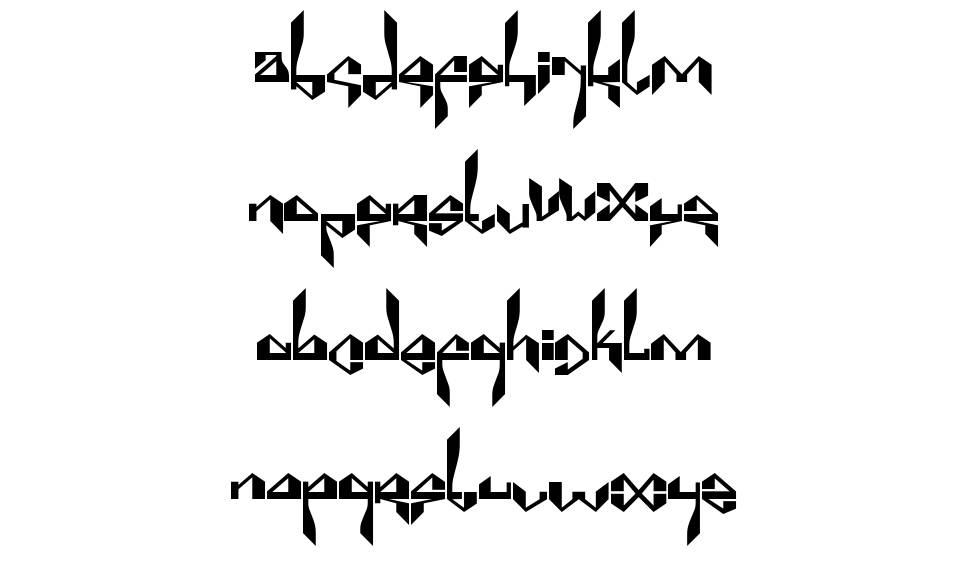 Suberp font Örnekler