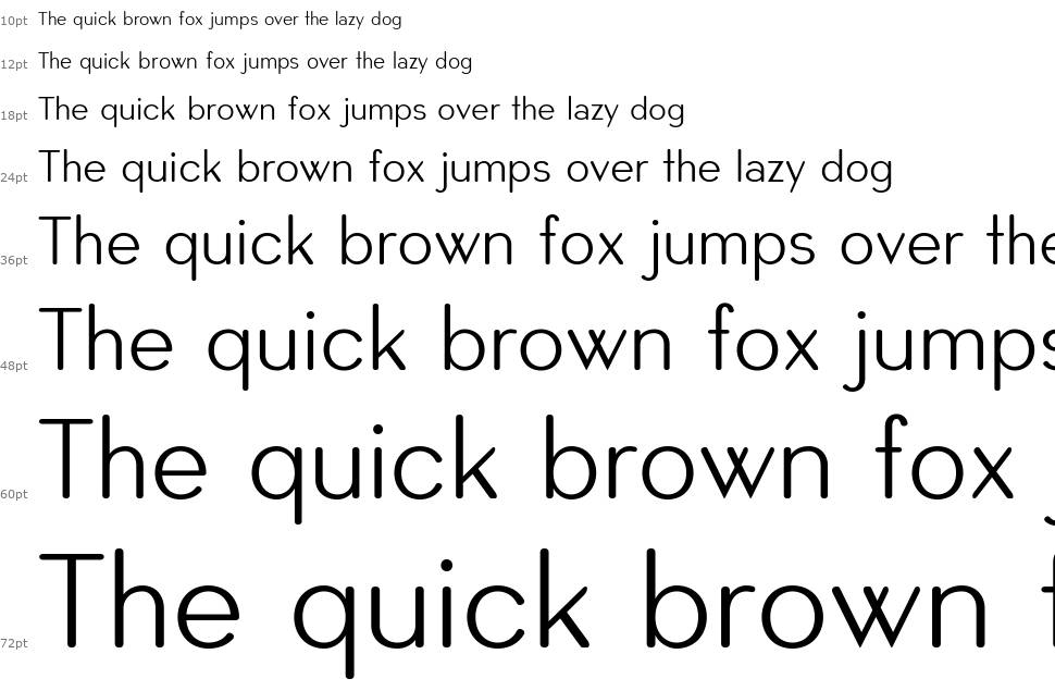 Sublime font Waterfall