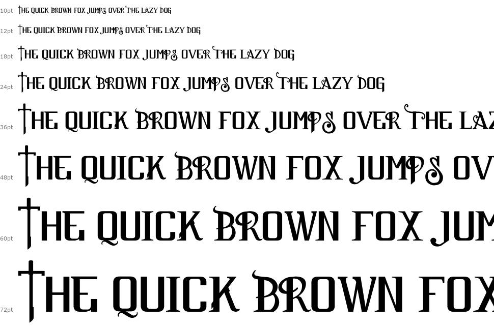 Sucker Font font Şelale