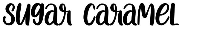 Sugar Caramel font