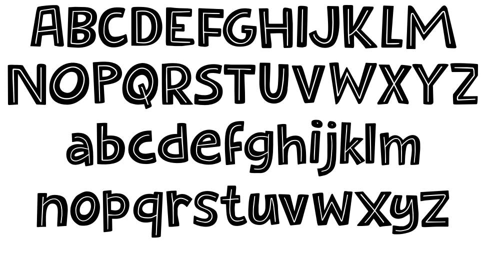 Sugarloaf font Örnekler