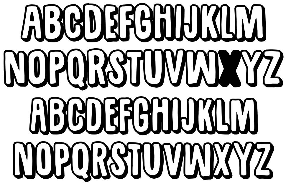 Sugarpunch schriftart vorschau