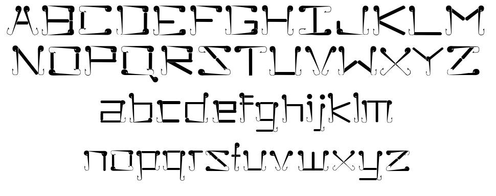 Sukolilo Typeface schriftart vorschau