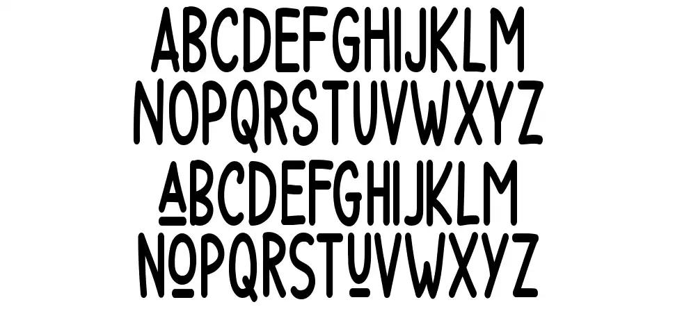 Summer Fable font specimens