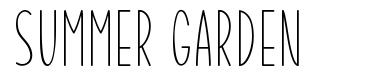 Summer Garden font