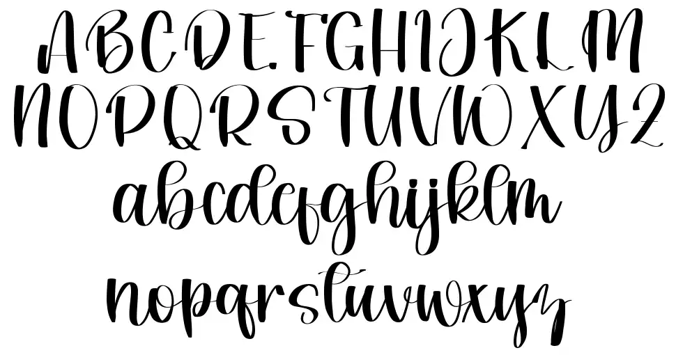 Summer Simplefont specimens