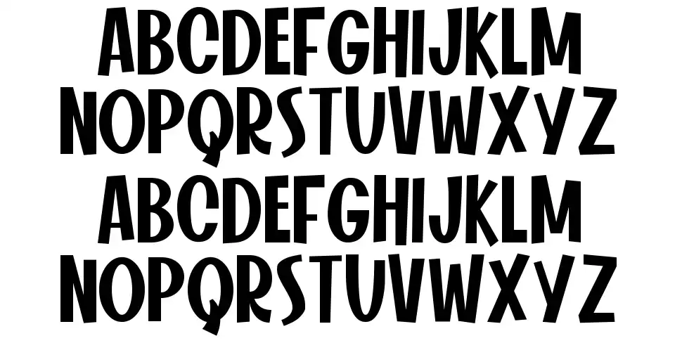 Summer Sunshinefont specimens