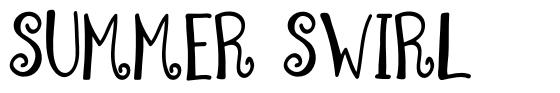 Summer Swirl font