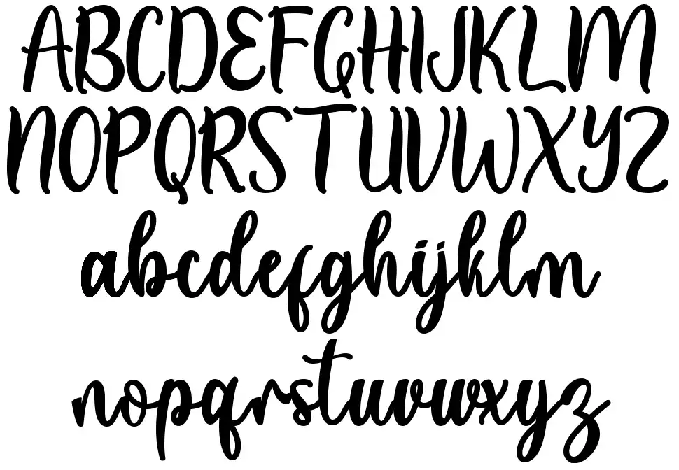 Summer View font by Yoga Letter | FontRiver