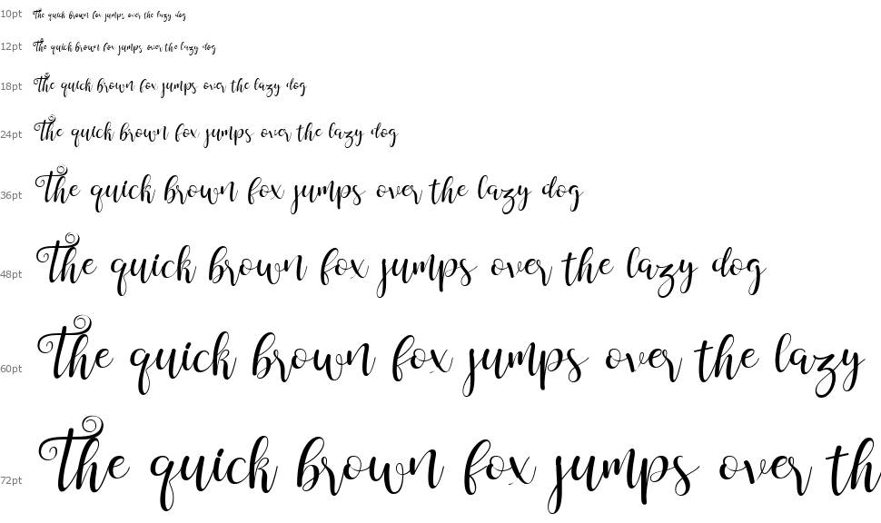 Summer Wedding Script font Şelale